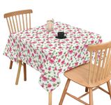 Oasis Home Collection Cotton Print Table Cloth - A Rose - 2 Seater (Pack of 1)