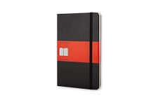 Moleskine PRO Address Book, Hard Cover, Pocket (3.5" x 5.5") Black, 192 Pages