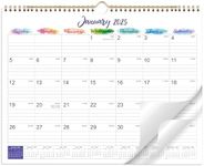 2025-2026 Wall Calendar - 18 Months Calendar from Jan. 2025 - Jun. 2026, 14.6'' x 11.4'', Twin-Wire Binding, Perfect for Planning Your Home & Office