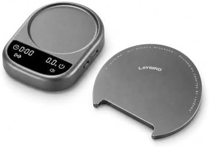LAYBIRD MagAttach Air Coffee Scale with Timer for Espresso & Pour Over