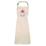 Personalised Great British Baker Apron - Novelty Star Contestant Family Cooking Baking TV Show Chef Cook Bake Cake Paul Kitchen Decor Collection Gift Present (Natural, One Size)