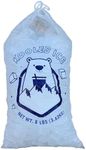 Ice Bags with Drawstring Heavy Duty Commercial Grade (8 lb Pack 100)