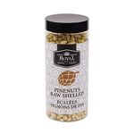 Royal Command Raw Shelled Pine Nuts - 175g (6.2oz) | Source of Protein & Fiber, Nutty, Add to Salads, Soups, Sauces
