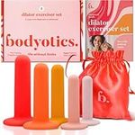 Bodyotics Silicone Pelvic Floor Muscle Trainer Set of 5 - Dilators for Women - Release Limits with Bodyotics