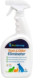 Eco Strong Pet Stain and Odor Remover - Cat Urine Enzyme Cleaner Destroyer, Urine Destroyer for Dogs, Pet Urine Enzyme Cleaner - 32 OZ