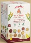 Mysiri Mysurasiri Sprouted Siridhanya Millet Health Mix-Almond, 1Kg Drink Powder For All Age Groups|Healthy Natural Millet|No Added Sugar Or Chemicals|Sathu Maavu Porridge Malt With 39 Ingredients