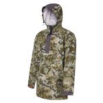 SPIKA Hunting Clothes Camo Jacket: Waterproof Suit Lightweight Shell Biarri Camo Buckland Jackets for Men Hiking and Fishing, Biarri Camo, S-M