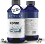 Optivida Health- Nano Silver Liquid for Immune Support, All Natural & Promotes A Healthy Immune System SOL Liquid Solution 10PPM (1 Pack)