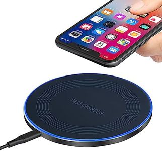 Caricatore Wireless Charger, 20W Max Caricatore Senza Fili Portatile Rapida Caricabatterie Wireless per Apple iPhone 16/15/14/13/12/11/SE/X/8, Caricatore per Samsung Galaxy S23 S22 S21, Pixel, Huawei