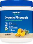 Nutricost Organic Pineapple Powder (8 OZ) - USDA Certified Organic, Freeze Dried, Pineapple Juice Powder, Gluten Free