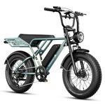 Jasion RetroVolt Pro Electric Bike for Adults, 3000W Peak - 38MPH Electric Dirt Bike, 52V20AH Battery, 90Miles Max Range Electric Motorcycle