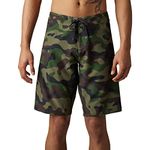 Fox Racing Men's Overhead Stretch Boardshort 21", Green Camo, 30