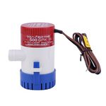 SAILFLO Bilge Pump 12 Volt Bulge Pump Sump Pump 12v Marine Pumps Submersible for Boat Yacht RV SPA Pool 500GPH Water Pump