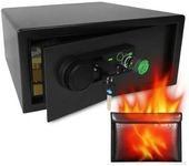 XDeer Biometric Safe Box with Firep