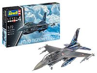 Revell 03844 Lockheed Martin F-16D Tigermeet 2014 1:72 Scale Unbuilt/Unpainted Plastic Model Kit