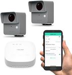 YoLink LoRa Smart Outdoor Motion Sensor Starter Kit, Driveway Alert, Property Invasion/Tresspassing Detector, Email/SMS/Push Alerts, Alexa, IFTTT, Home Assistant: Includes (2) Sensors, (1) SpeakerHub