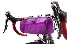 Lumiere & Co. Bike Handlebar Bag, Front Bike Bag, Bicycle Handlebar Bag, Bike Bags Handlebar, Mountain Bike Storage, Bike Pouch for Bicycle (Purple)