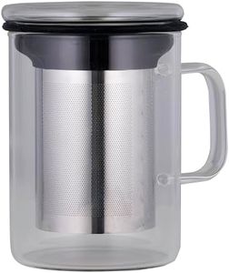 Avanti Tea Mug Tea Mug with Infuser, Black, 15246