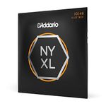 D'Addario Guitar Strings - NYXL Electric Guitar Strings, NYXL1046, Unrivaled Strength, Tuning Stability, Enhanced Mid-Range For 6 String Guitars, zwart, 10-46 Regular Light