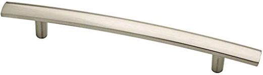 Brainerd 142978 5-Inch Caroline Arch Kitchen or Furniture Cabinet Hardware Handle Pull, Satin Nickel