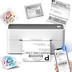 Phomemo Bluetooth Thermal Label Printer 4x6, Wireless Shipping Label Printer Machine for Shipping Packages, Address, Small Business, Compatible with Royal Mail, eBay, Esty, Shopify, Amazon