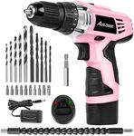 AVID POWER Cordless Drill Pink, 12V