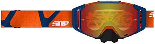 509 Sinister MX6 Fuzion Goggle (Orange/Navy Hextant)