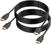 UVOOI 4K HDMI Cable 10 FT 2-Pack, H