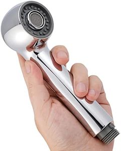 Pull Out Sink Sprayer Head Replacement, 2 Function Kitchen Sink Faucet Sprayer Head, Bathroom Faucet Head Replacement Part Pull-down Spray Head Faucet Head Kitchen Tap Sprayer Spout, Chrome