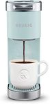 Keurig K-Mini Plus Single Serve K-Cup Pod Coffee Maker, with 6 to 12oz Brew Size, Stores up to 9 K-Cup Pods, Travel Mug Friendly, Misty Green