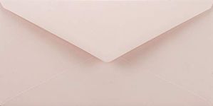 Netuno 100 Long Pale Pink Coloured envelopes DIN DL 110x220mm 4.33x8.66 inches 115gsm Sirio Color Nude gummed Pointed Flap no Window for Wedding Invitations Christmas Greeting Cards Letters leaflets