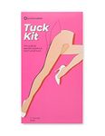 Unclockable T-Tape Tuck Kit - Gaff Alternative - Transgender, NB, Drag Queens, Crossdressing - 7 Pack, Beige, One Size