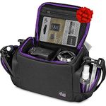 Camera Bag Case by Altura Photo for DSLR, Coolpix, Powershot, Mirrorless, Compact Cameras and Lenses (Padded Shoulder Travel Bag)