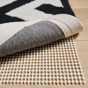 GORILLA GRIP® Strong Rug Pad Gripper, 10x14 FT, US Designed, Grips Help Keep Area Rugs Safe and in Place, Slip and Skid Resistant Pads for Hard Floors, Under Carpet Mat Cushion Hardwood Protection