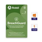 Avast Security Breachguard (Data Privacy Security) (1 Pc | 1 Year) (Email Delivery In 2 Hours- No Cd)