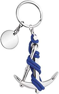 Porte-clés avec ancre et jeton cod.EL8007 cm 12x6x1,8h by Varotto & Co.