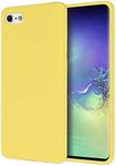 Xunlaixin MUTOUREN Compatible with iPhone 6S/iPhone 6 (4.7 Inch) Case TPU Liquid Silicone Scratch-Resistant Protective Case with Shockproof Microfibre Lining Non-Slip Mobile Phone Case Shell Bumper