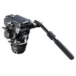 SmallRig DH12 Professional Fluid Video Head with 6-Step Counterbalance Dynamic, Step-Less Damping Adjust on Pan/Tilt, Dual-Mode QR Plate, Weight 1.9kg / 4.2lb, Load up 8kg / 17.6lb - 4464