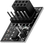 AZDelivery NRF24L01+ 8-Pin Breakout Adapter Board Wireless Transceiver Module 4.8V 12V AMS1117 2.4 GHz NRF24L01 Compatible with Raspberry Pi Including E-Book!