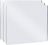 Bright Creations Acrylic Mirror Sheets, Shatter Resistant (3mm, 10 x 8 in, 3 Pack)