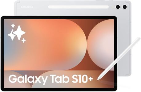 Samsung Galaxy Tab S10+ Tablet, 256GB – Platinum Silver