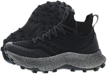 Saucony Endorphin Trail Womens Shoes, Black/Gravel, 9