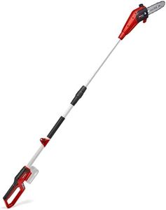 Einhell Power X-Change 18V Cordless Pole Saw - Telescopic Long Reach Pruner For Branch Cutting And Tree Trimming - GE-LC 18 Li T Solo Pole Mounted Mini Chainsaw (Battery Not Included)