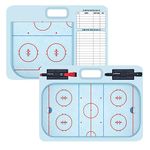 SeunKieer Hockey Dry Erase Board for Coaches | Double-Sided Coaching Board Equipment Includes 2 White Board Markers | The Perfect Coach Gifts