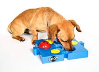 SPOT by Ethical Products Interactive Seek-A-Treat Flip 'N' Slide Dog Toy Puzzle | Dog Treat Reward Toy Connector Puzzle Improves Your Dog's IQ | Specially Designed for Training Treats