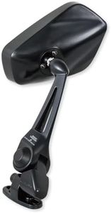 Tanax NC-002 Napoleon Cowling Mirror 12, Black, Anti-Glare Mirror (Lay Save), Short Stay Type, For Left and Right Use, 1 Piece