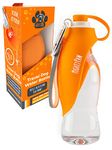 Mighty Paw Travel Dog Water Bottle | Portable Dog Water Bottle Dispenser, Pet Water Bottle For Dogs, Dog Travel Water Bottle, Dog Water Bottles For Walking, Travel Water Bowl For Dogs, Dog Waterbottle