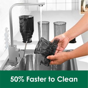 Fretta Cold Press Juicer – Black Slow Masticating Juice Extractor