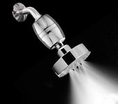 Aquieen Multi Function Water Saving Mist & Rain Shower Head (H2Micro) (H2Micro With Filter) - Plastic, Chrome