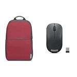 Lenovo 39.63cm (15.6") Executive Red Backpack; Made in India, Water-resistant; Travel, School, Offic